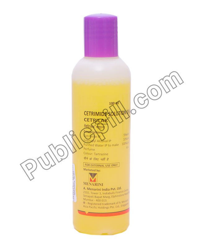 Cetrilak Mild Solution (Cetrimide)