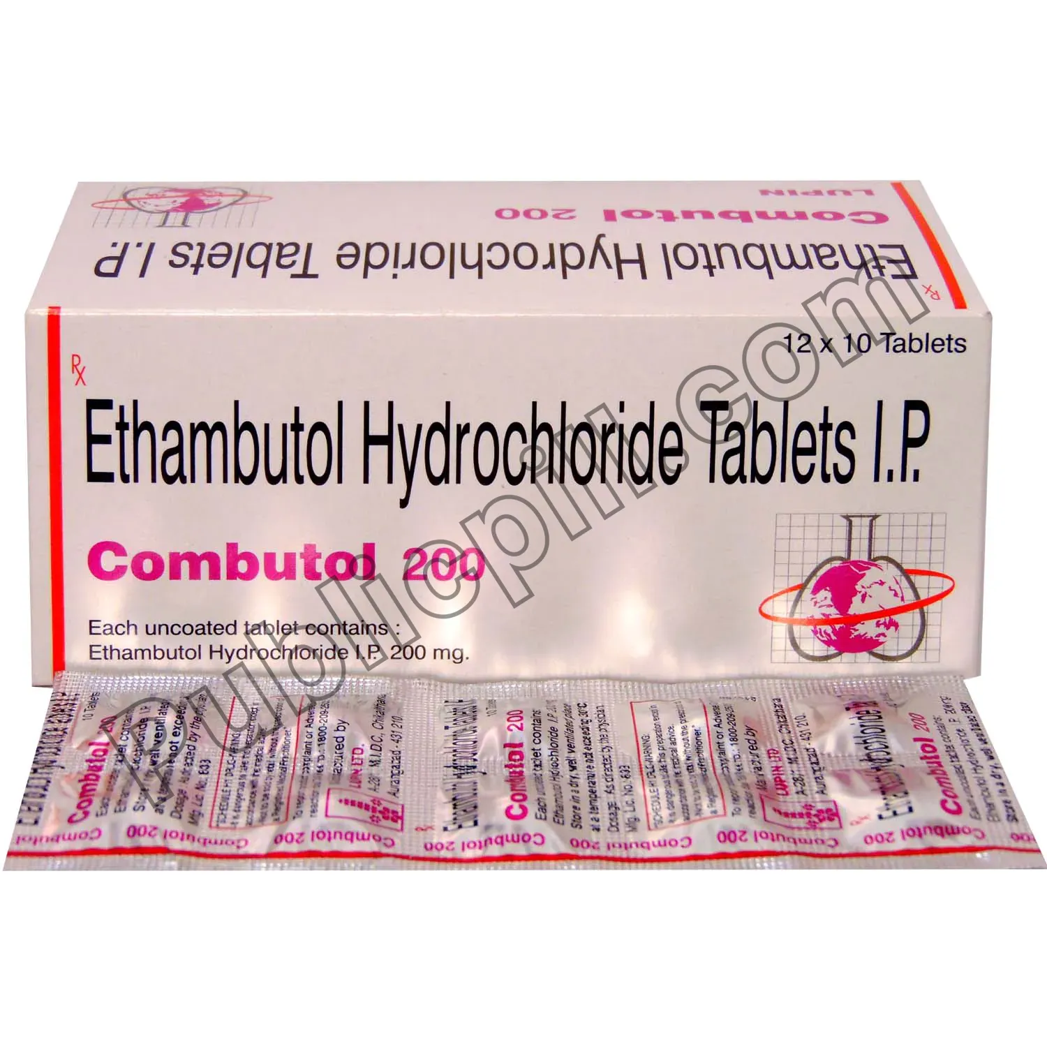 Combutol 200 Mg Tablet (Ethambutol) Combutol 200 Mg Tablet (Ethambutol)