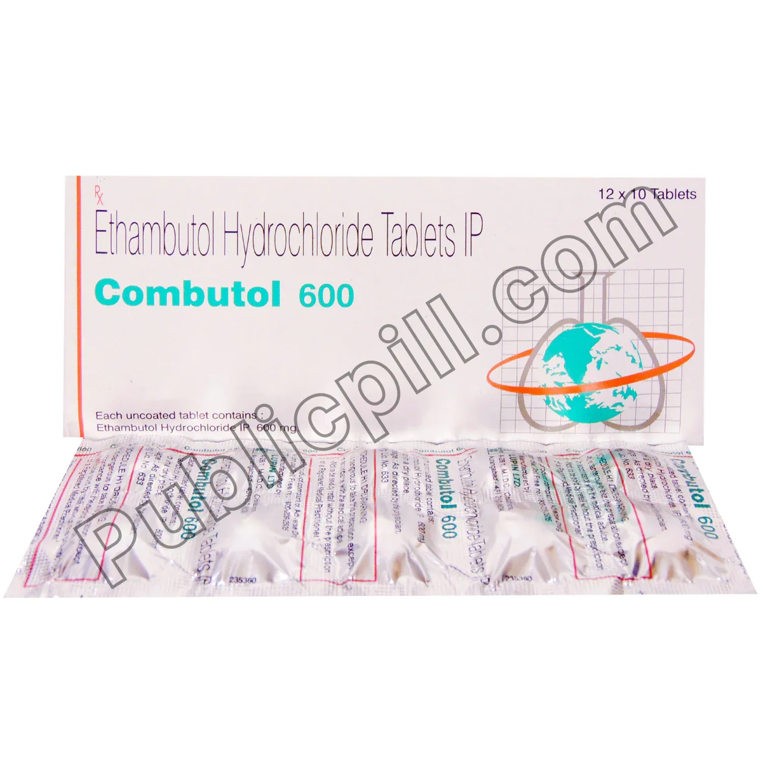Combutol 600 Mg (Ethambutol)