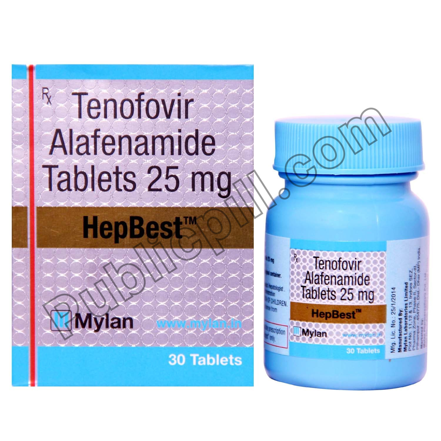 HepBest 25 Mg (Tenofovir Alafenamide)