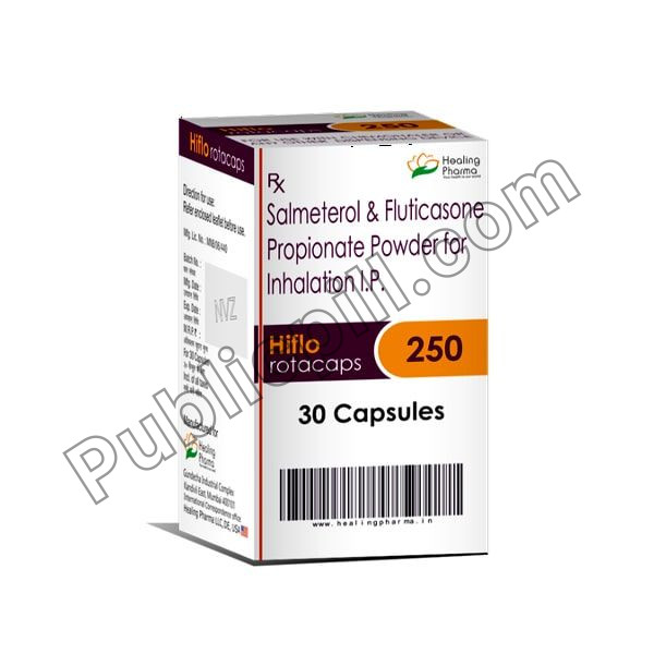 Hiflo Rotacaps 250 Mcg (Salmeterol/Fluticasone