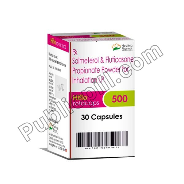 Hiflo Rotacaps 500 Mcg (Salmeterol/Fluticasone)