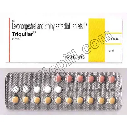 Triquilar Kit (Ethinyl Estradiol+Levonorgestrel)