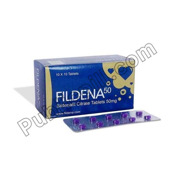 Fildena 50 Mg (Sildenafil)