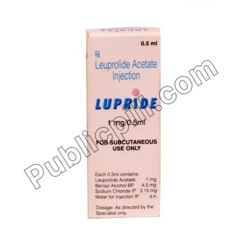 Lupride 1 Mg Injection (Leuprolide Acetate)