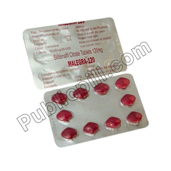 Malegra 120 Mg (Sildenafil)