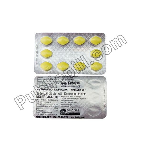 Malegra DXT (Sildenafil + Duloxetine)