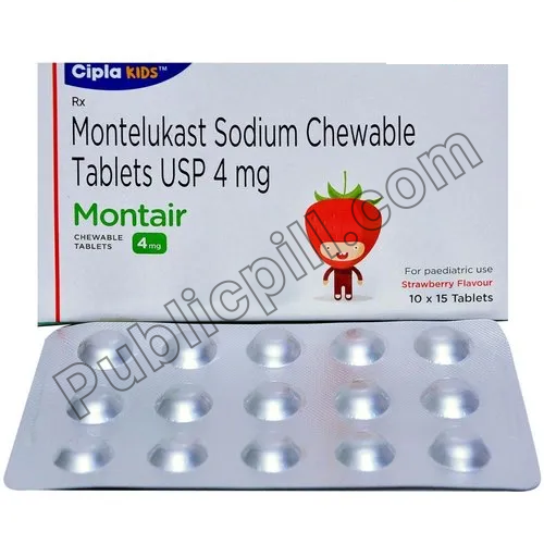 Montair Chewable 4Mg (Montelukast)
