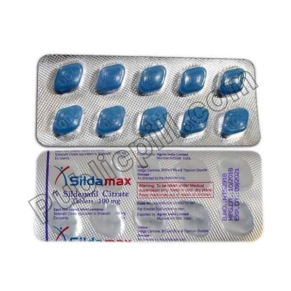 Sildamax 100 Mg (Sildenafil)