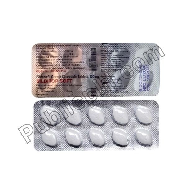 Silditop Soft Chewable (Sildenafil)