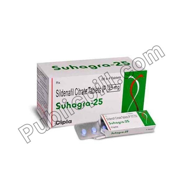 Suhagra 25 Mg (Sildenafil)