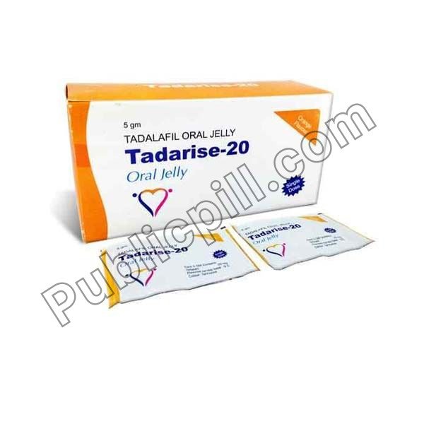 tadarise oral jelly - Publicpill | #1 Trusted, Convenient, and affordable pharmacy, Tadarise Oral Jelly (Tadalafil)