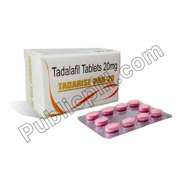 Tadarise Pro 20 Mg (Tadalafil)
