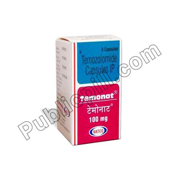 Temonat 100Mg Capsule (Temozolomide)