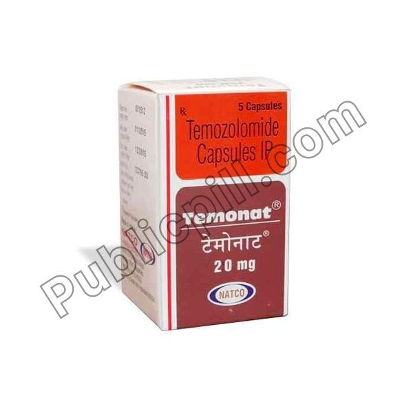 Temonat 20Mg Capsule (Temozolomide)
