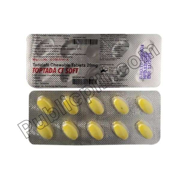 Toptada CT Soft (Tadalafil) Toptada CT Soft (Tadalafil)