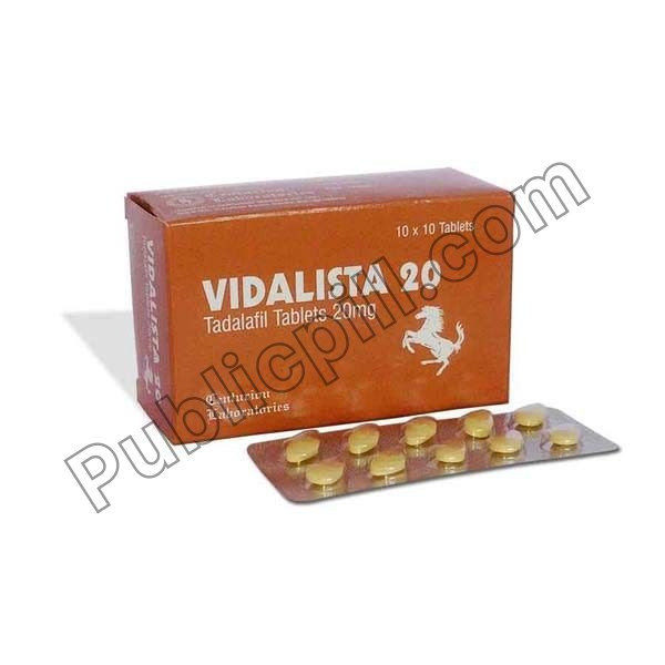 Vidalista 20 Mg (Tadalafil)