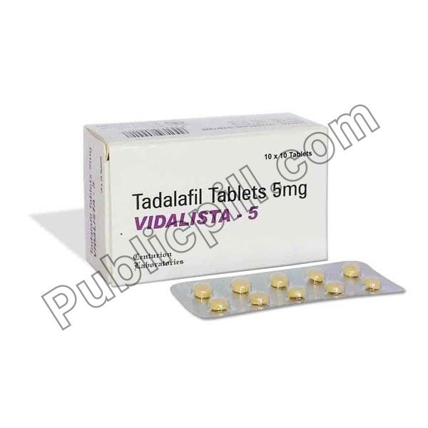 Vidalista 5 Mg (Tadalafil)