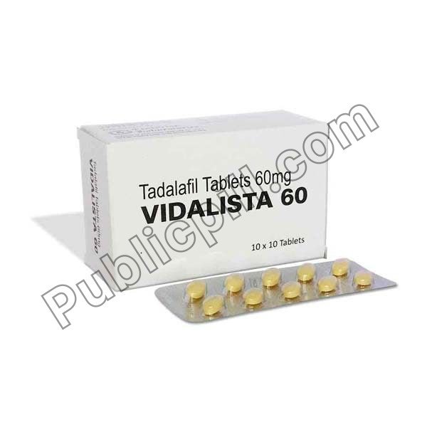 Vidalista 60 Mg (Tadalafil)