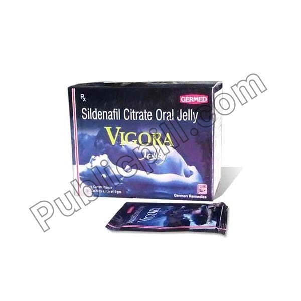 Vigora 100mg Oral Jelly (Sildenafil) Vigora 100mg Oral Jelly (Sildenafil)