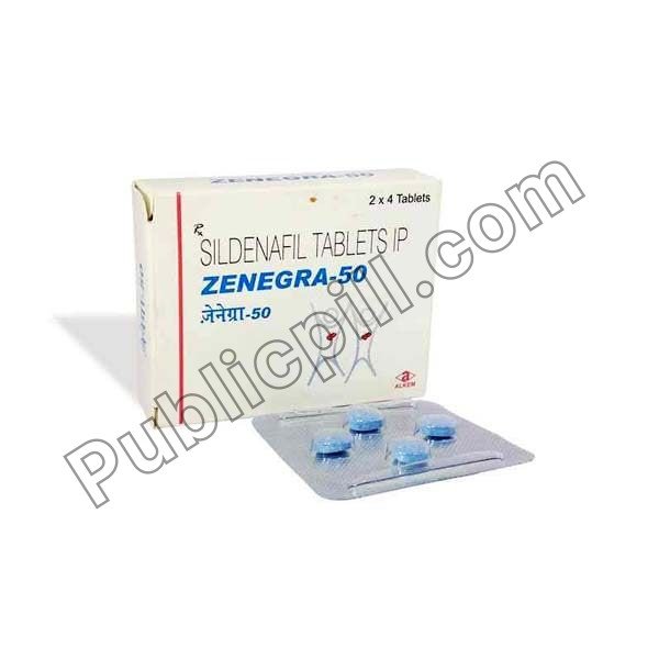 Zenegra 50 Mg (Sildenafil)