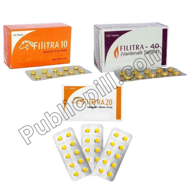 Filitra group image 1 - Publicpill | #1 Trusted, Convenient, and affordable pharmacy, Filitra