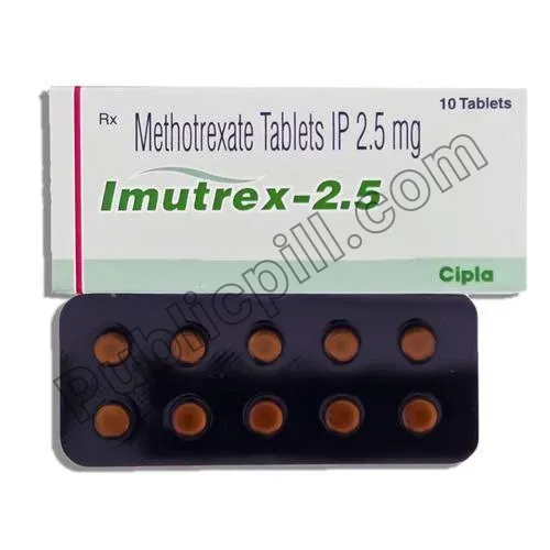 Imutrex 2.5 Mg (Methotrexate) Imutrex 2.5 Mg
