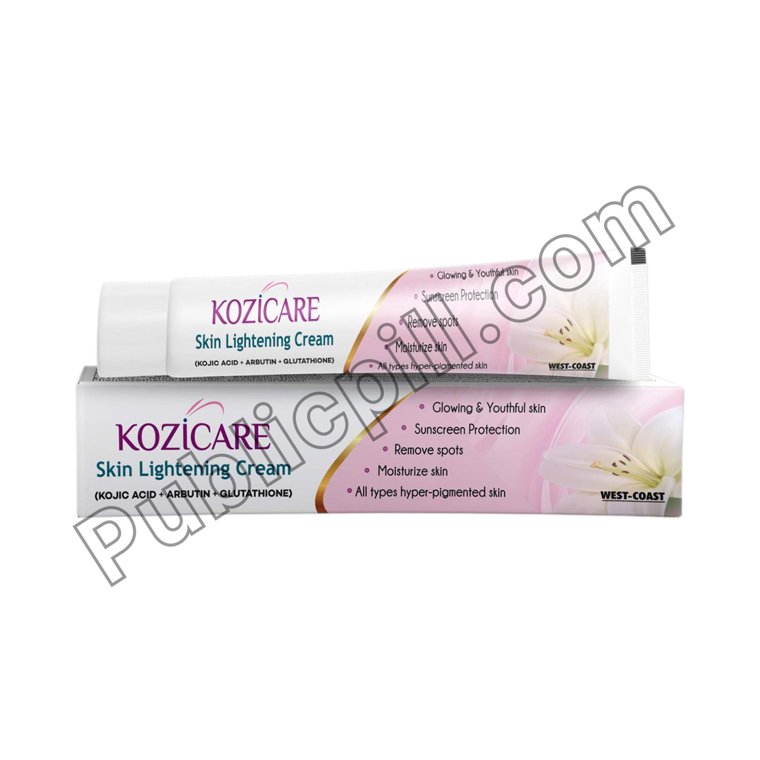 Kozicare Cream (Kojic Acid Arbutin Vitamins) Kozicare Cream (Kojic Acid + Arbutin + Vitamins)