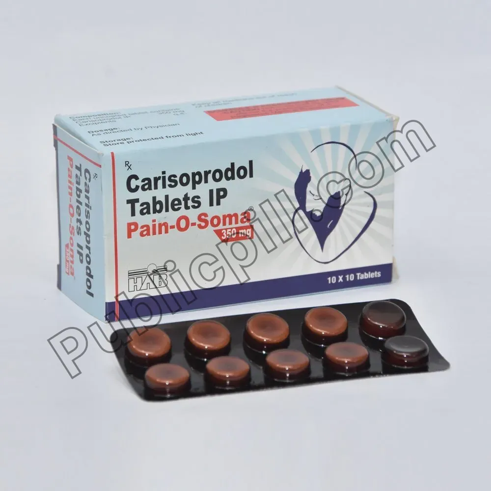 Pain O Soma 350 Mg (Carisoprodol)