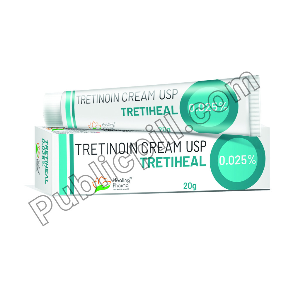 Tretiheal 0.025% Cream (Tretinoin)