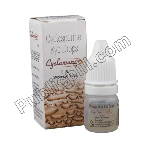 Cyclomune 0.1% Eye Drop