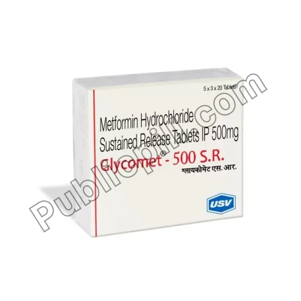 Glycomet 500mg Tablet (Metformin Hcl)