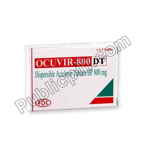 Ocuvir DT 800 Mg (Acyclovir)