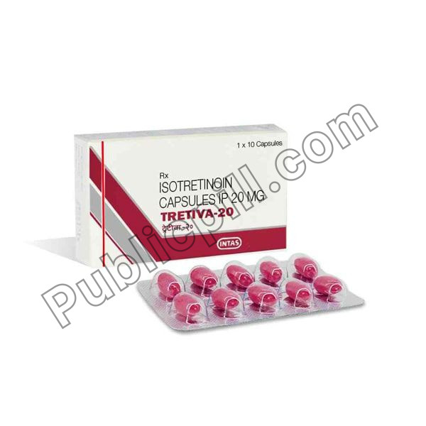 Tretiva 20 Mg Capsule (Isotretinoin)