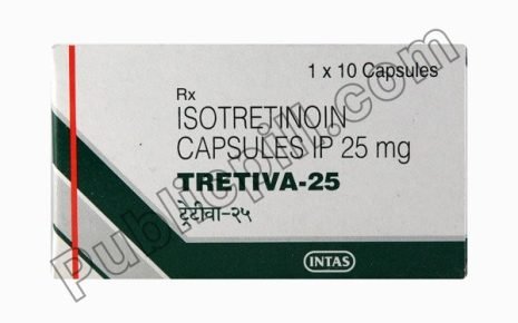 tretiva 25mg capsule 10s