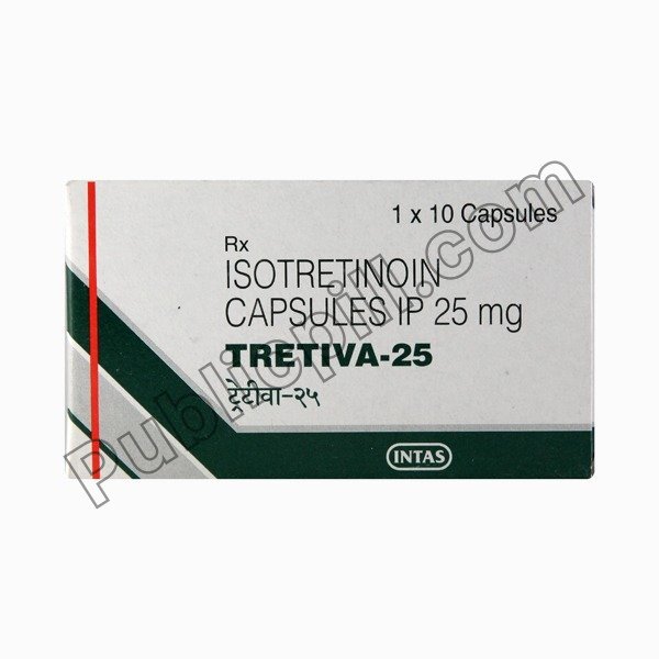 tretiva 25mg capsule 10s
