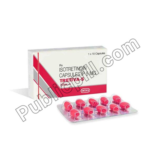 Tretiva 5Mg Capsule (Isotretinoin)