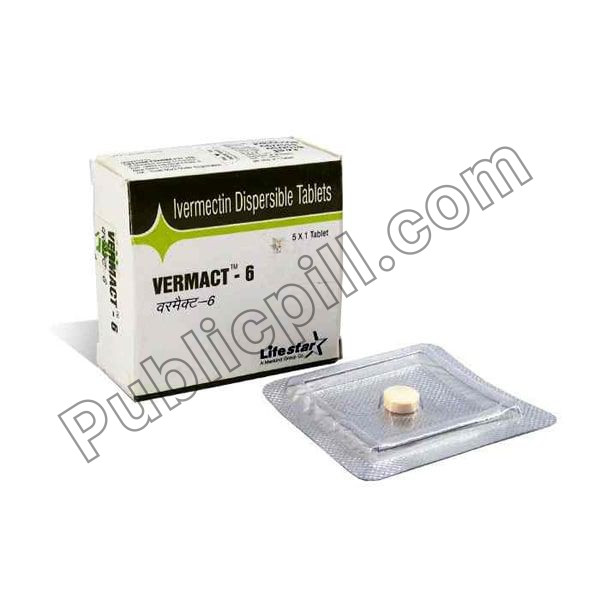 Vermact 6 Mg - IVERMECTIN 6MG