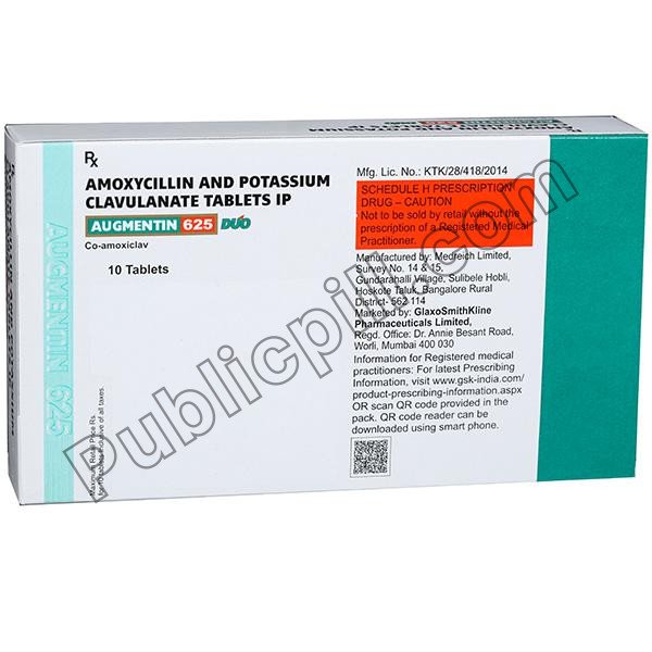 Amoxicillin and Clavulanate potassium