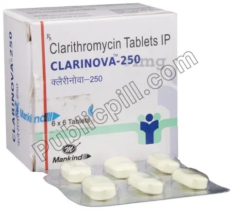 clarithromycin 250 mg tablet