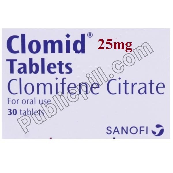 clomifene tablets 25 mg