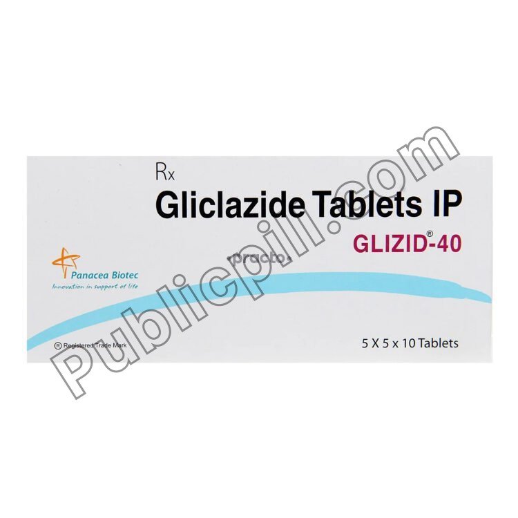 Glizid 40mg Tablet (Gliclazide)