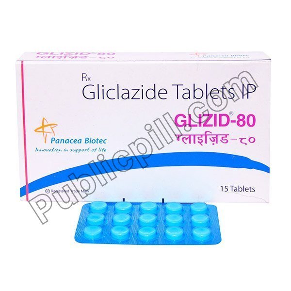 Glizid 80mg Tablet (Gliclazide)