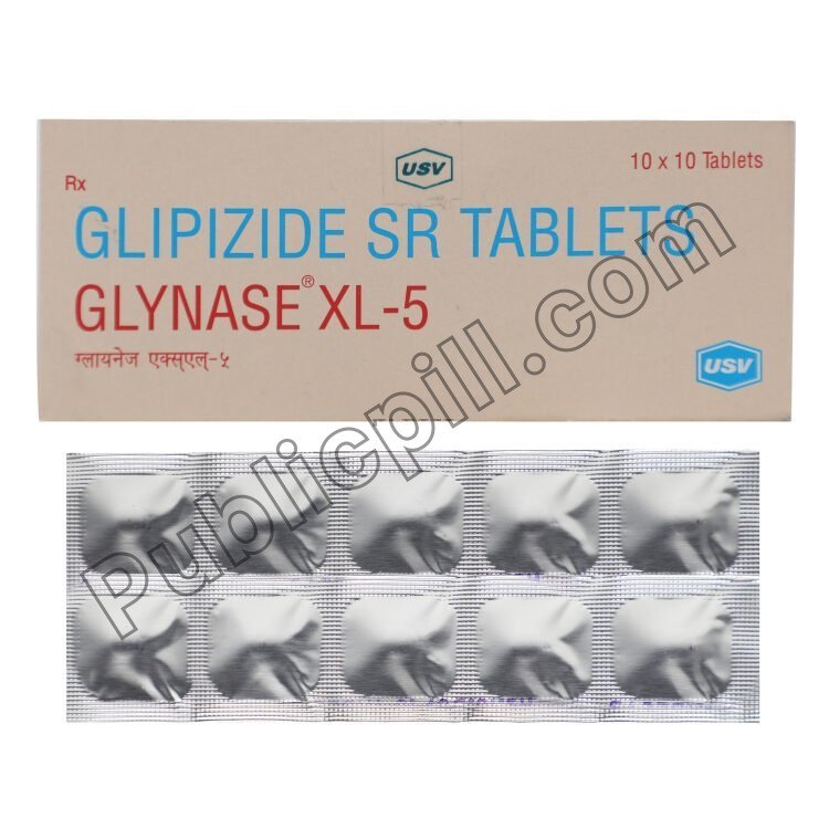 Glynase-Xl-5mg-Tablet-Glipizide Glynase Xl 5mg Tablet Glipizide 1 - Publicpill | #1 Trusted, Convenient, and affordable pharmacy,