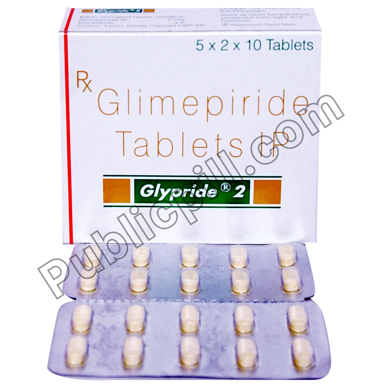 Glypride 2mg Tablet (Glimepiride)