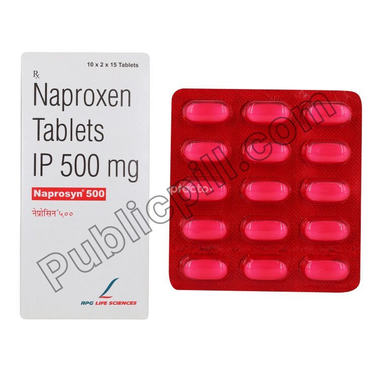 Naprosyn 500mg Tablet (Naproxen)