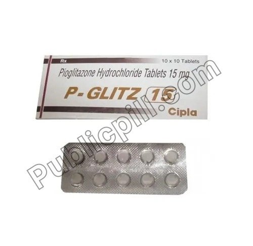 P Glitz 15mg Tablet (Pioglitazone)