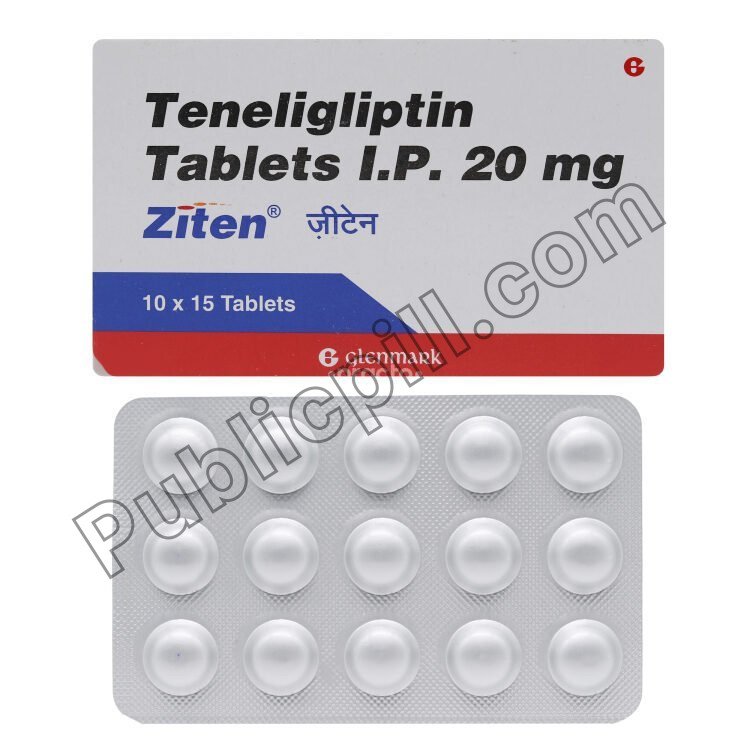 Ziten-20mg-Tablet-Teneligliptin