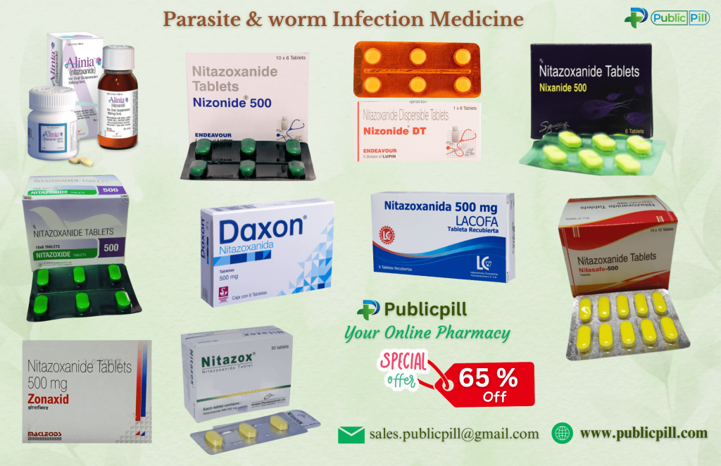 Nitazoxanide medicine